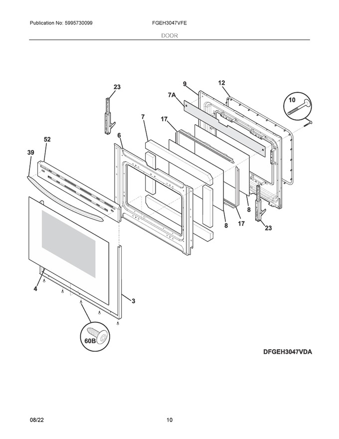 Diagram for FGEH3047VFE