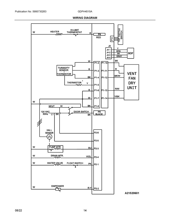 Diagram for GDPH4515AF0A