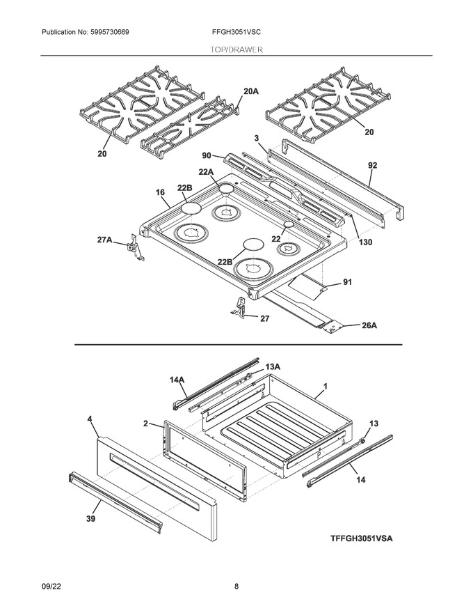 Diagram for FFGH3051VSC