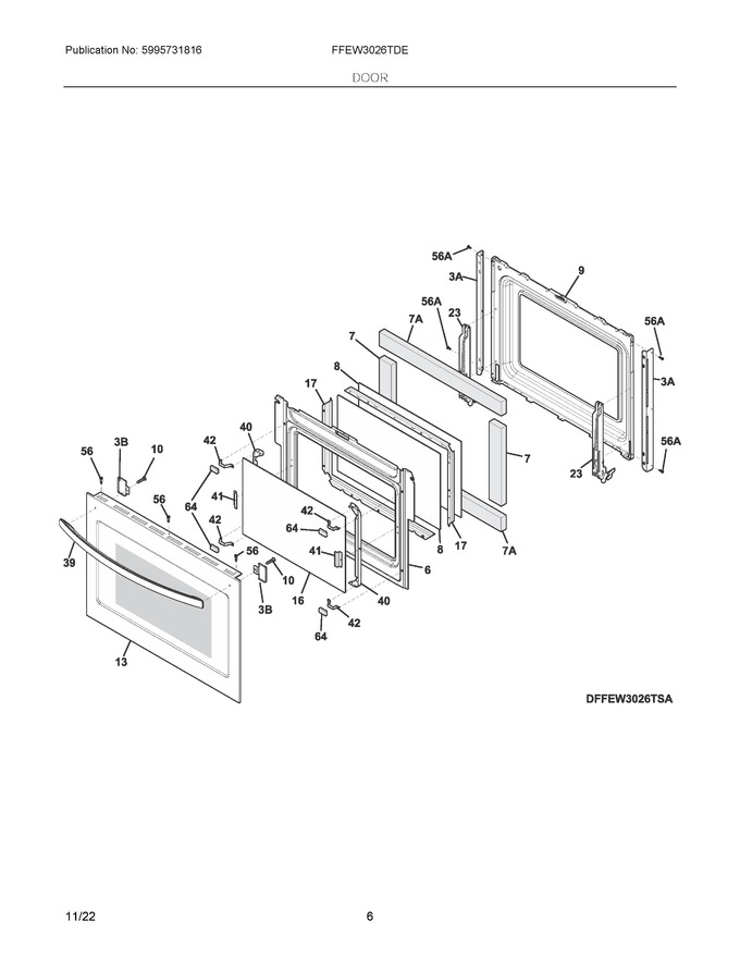 Diagram for FFEW3026TDE
