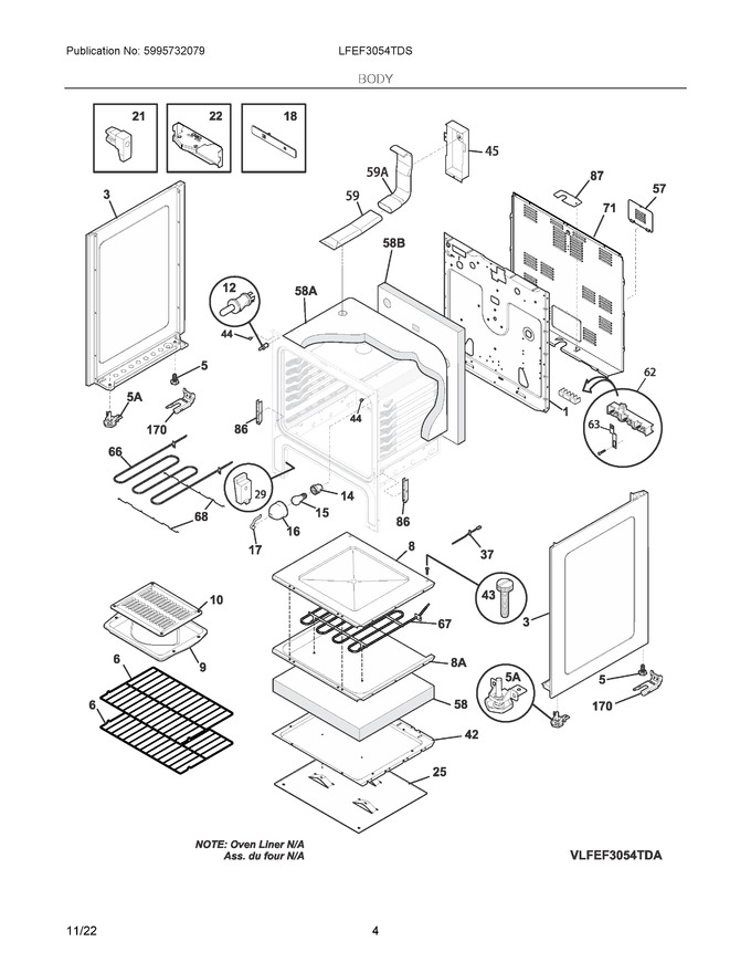 Diagram for LFEF3054TDS