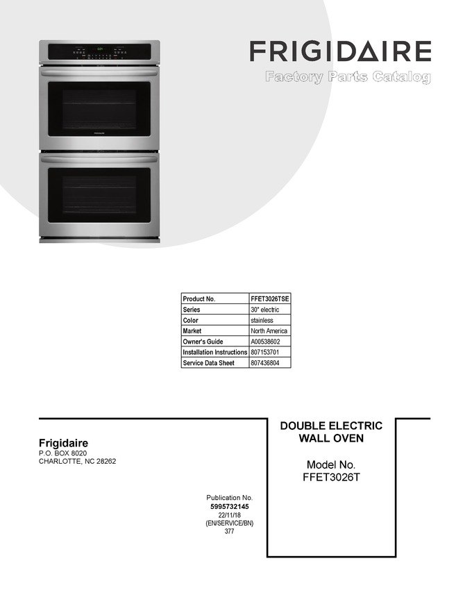 Diagram for FFET3026TSE