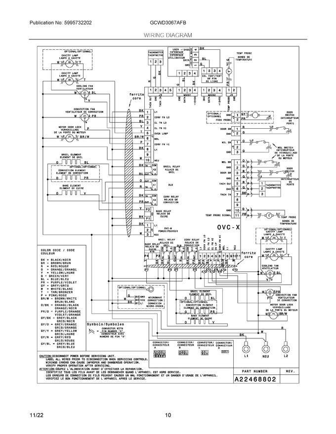 Diagram for GCWD3067AFB