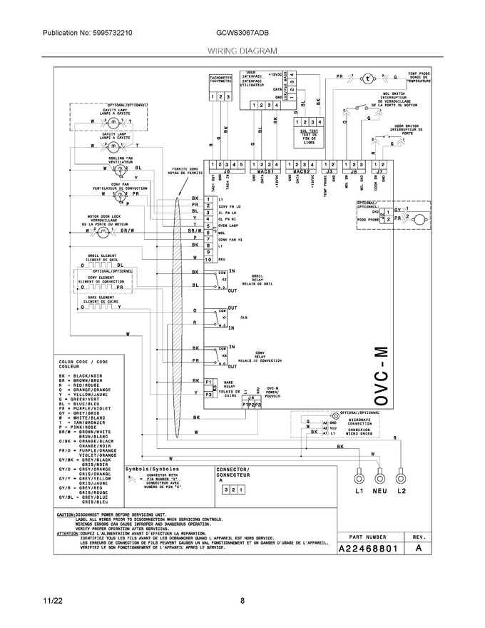 Diagram for GCWS3067ADB
