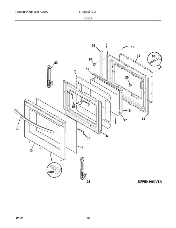 Diagram for FFEH3051VSF
