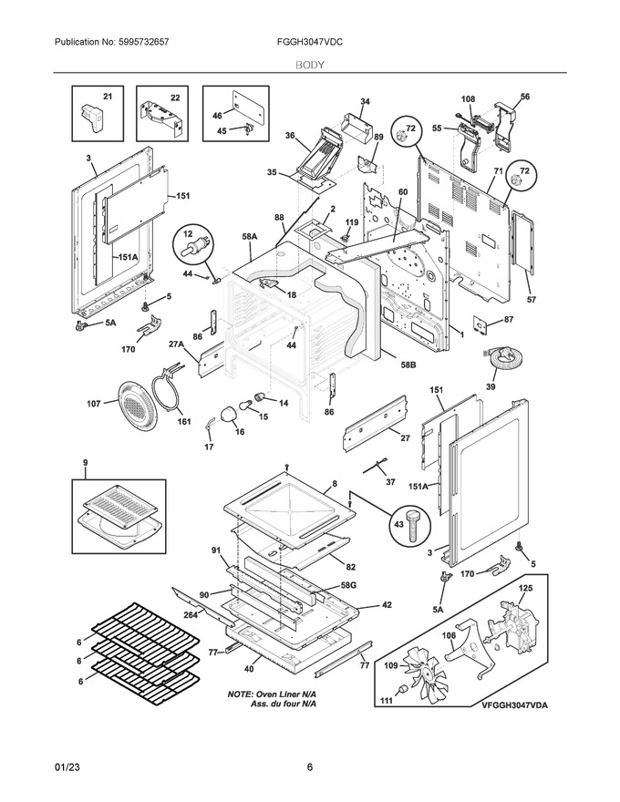 Diagram for FGGH3047VDC