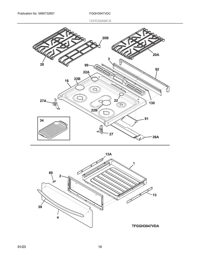Diagram for FGGH3047VDC