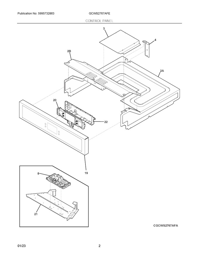Diagram for GCWS2767AFE