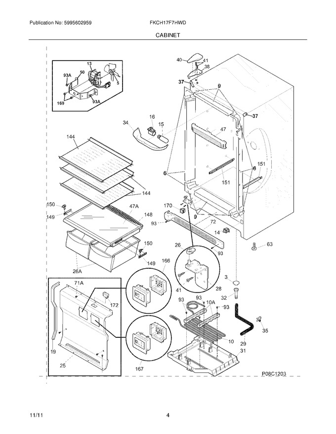 Diagram for FKCH17F7HWD