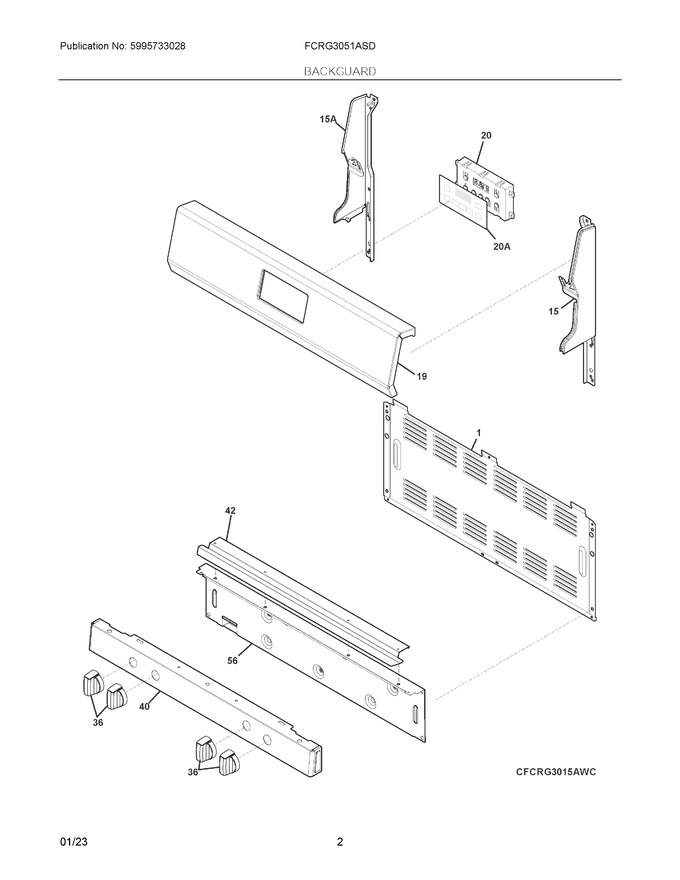 Diagram for FCRG3051ASD