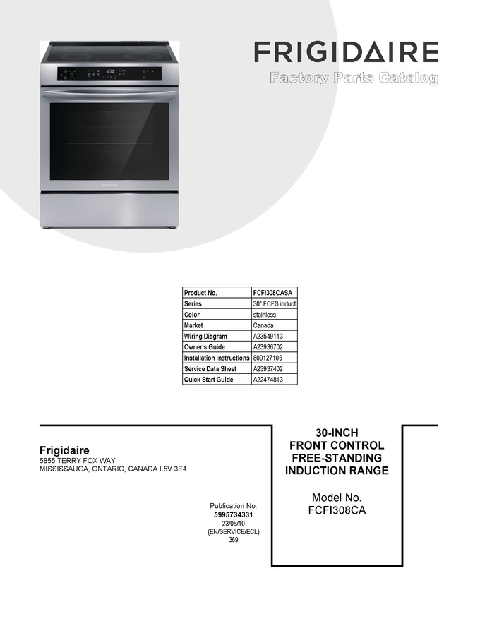 Diagram for FCFI308CASA
