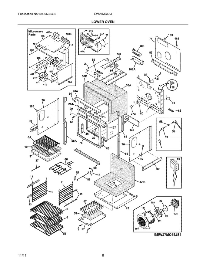 Diagram for EW27MC65JW2