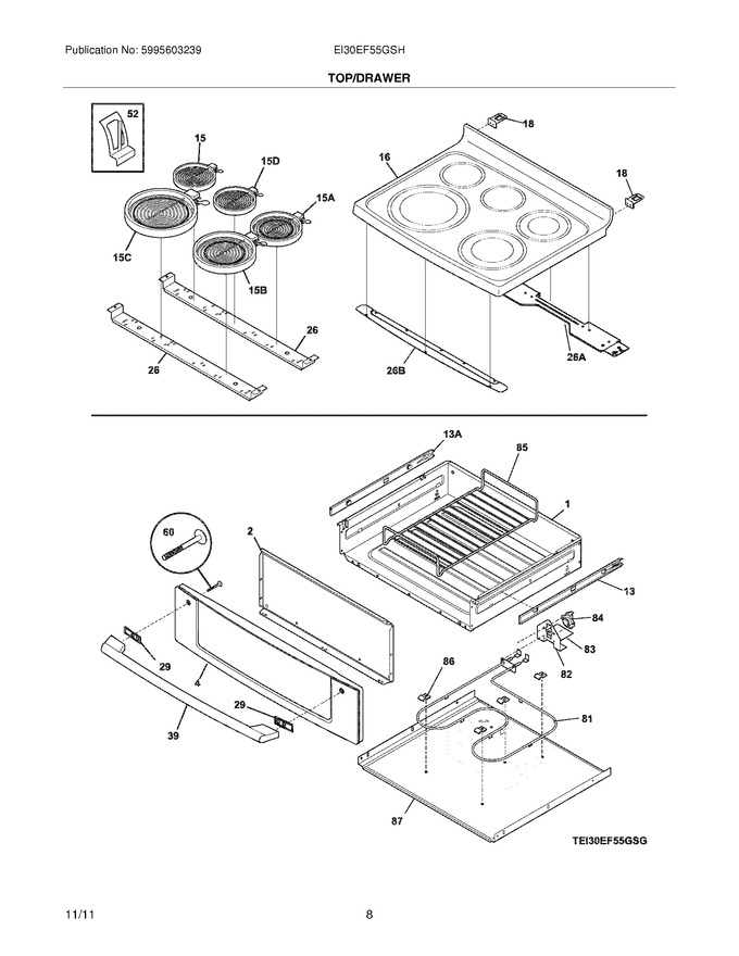 Diagram for EI30EF55GSH