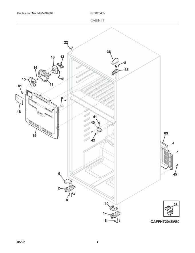 Diagram for FFTR2045VD4