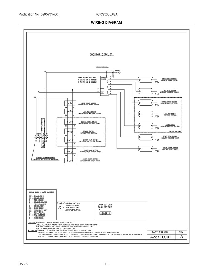 Diagram for FCRG3083ASA