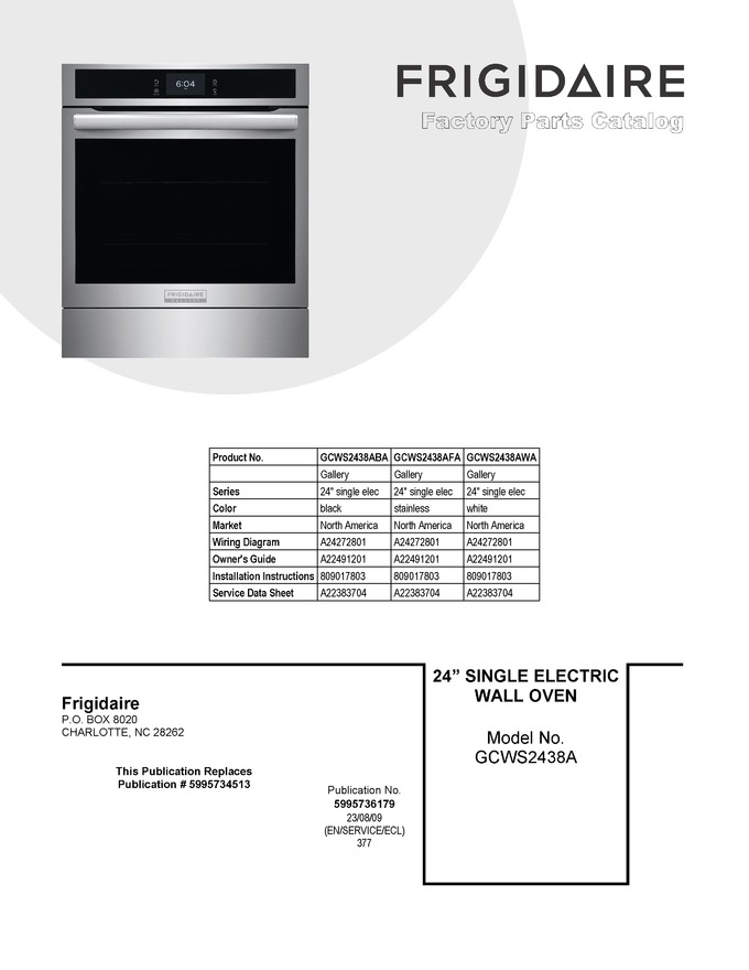 Diagram for GCWS2438AFA
