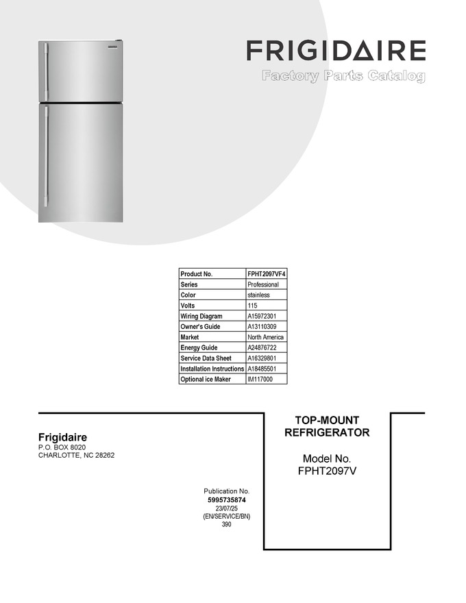 Diagram for FPHT2097VF4