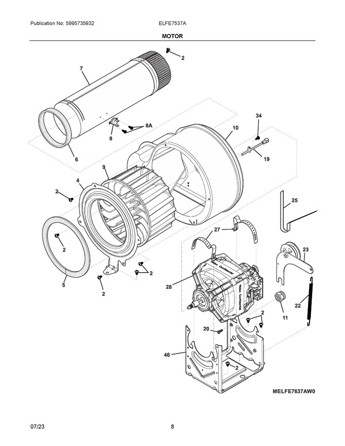 Diagram for ELFE7537AT1
