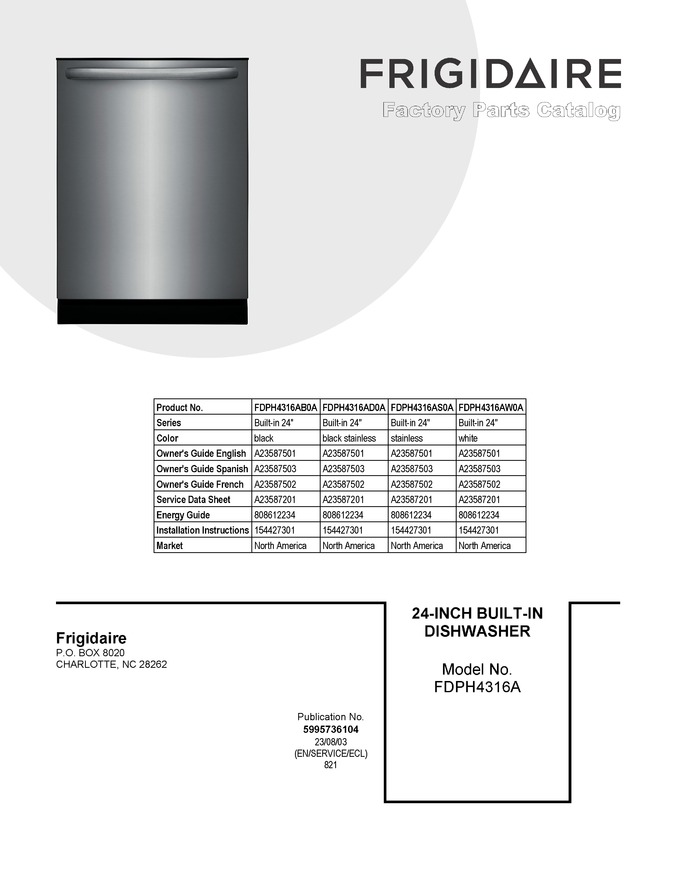 Diagram for FDPH4316AW0A