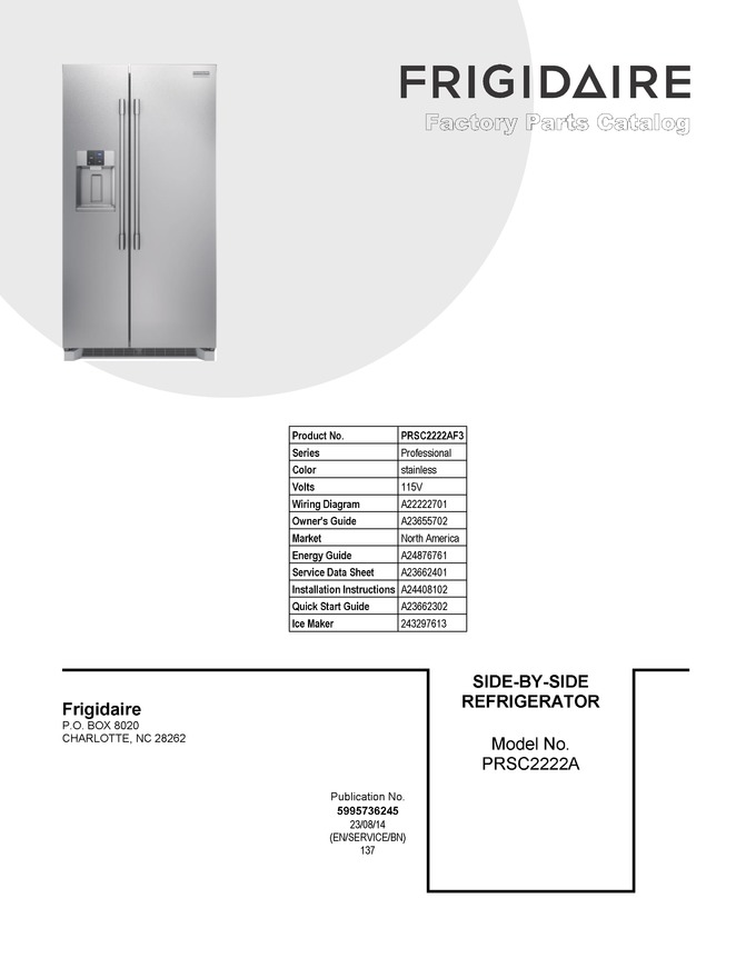 Diagram for PRSC2222AF3