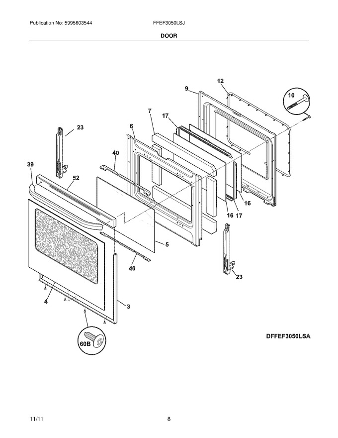 Diagram for FFEF3050LSJ