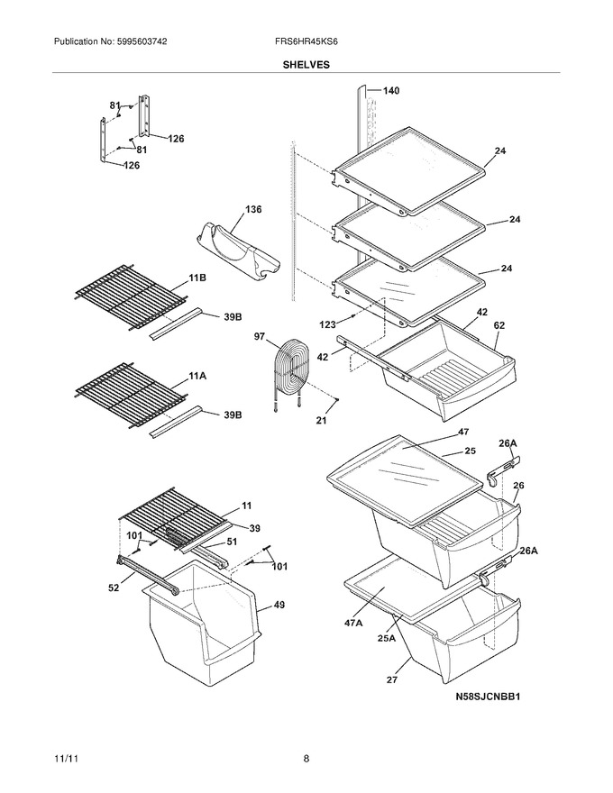 Diagram for FRS6HR45KS6