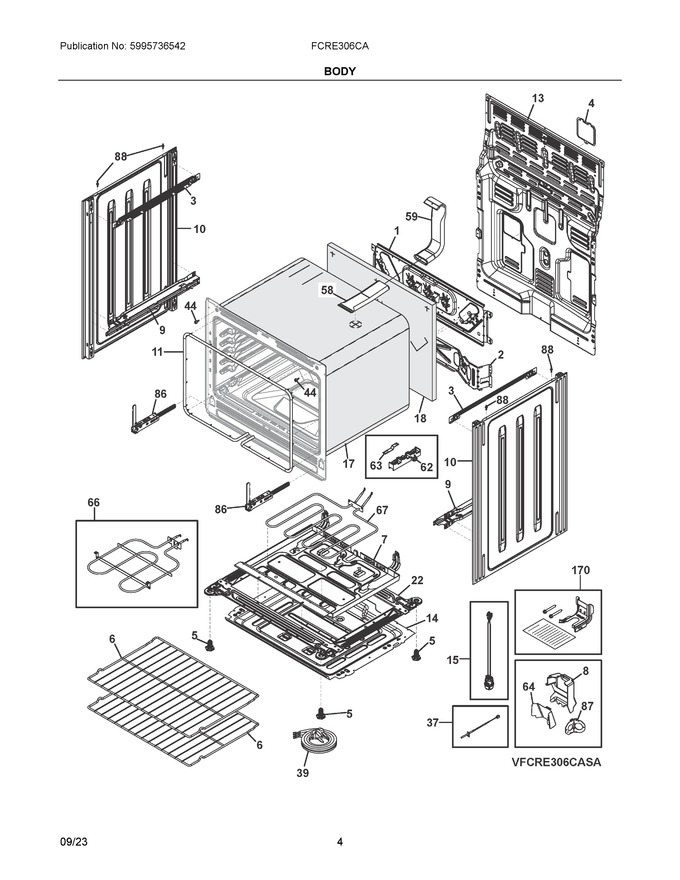 Diagram for FCRE306CAWA