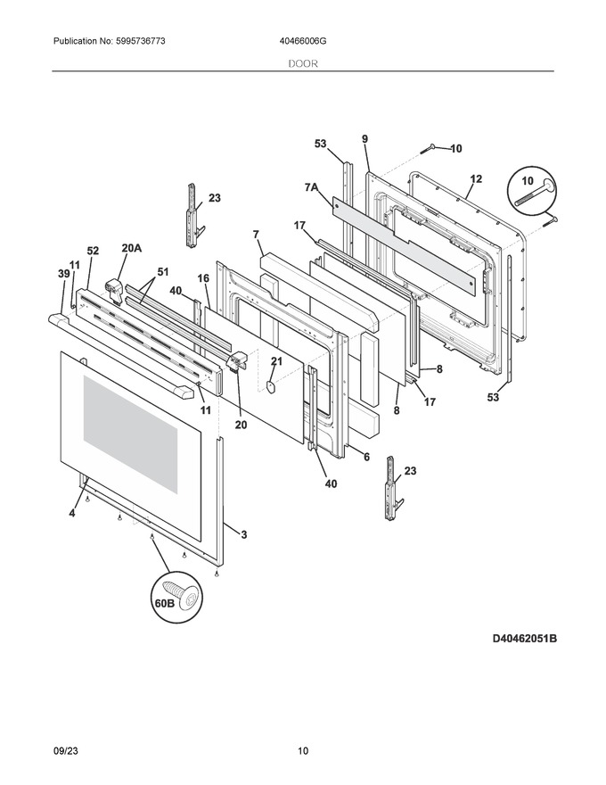 Diagram for 40466006G