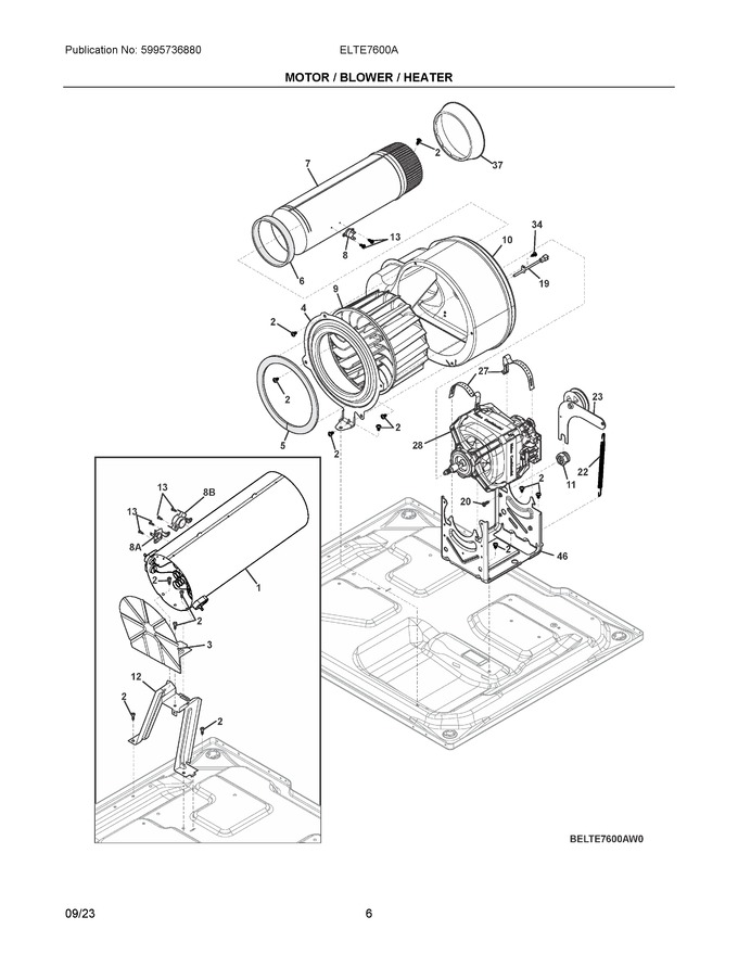Diagram for ELTE7600AT0