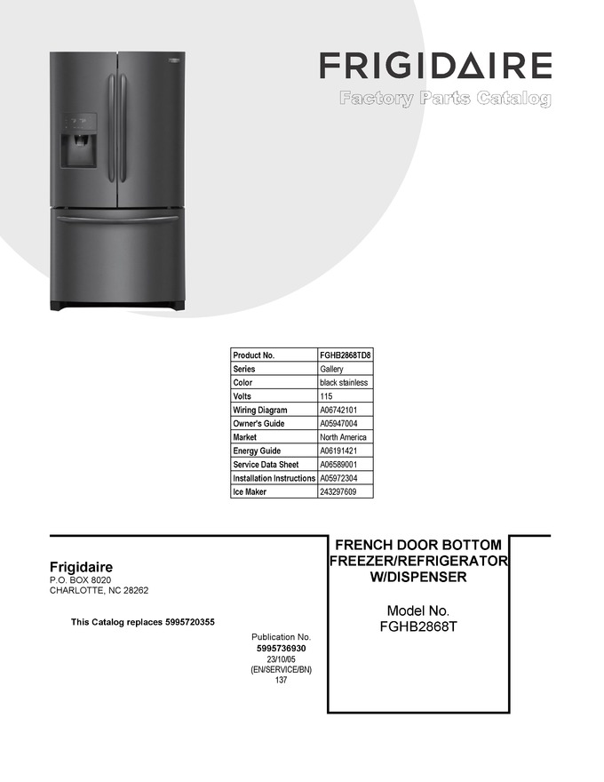 Diagram for FGHB2868TD8