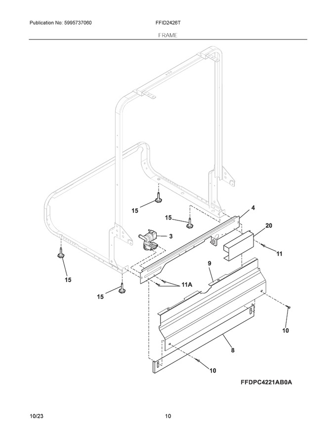 Diagram for FFID2426TD6A