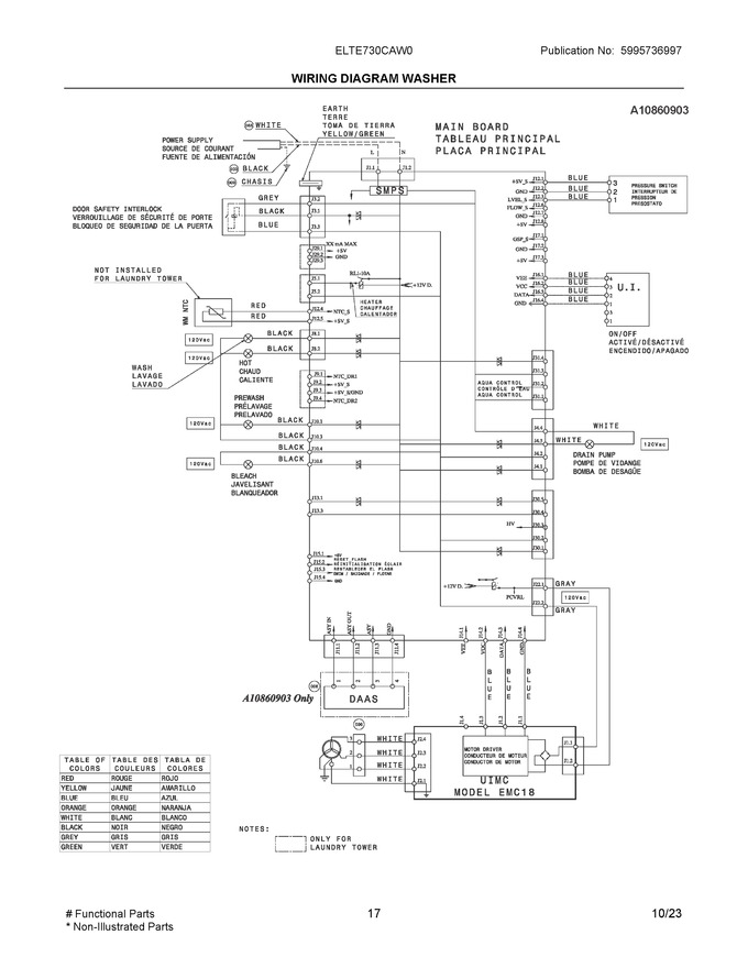 Diagram for ELTE730CAW0