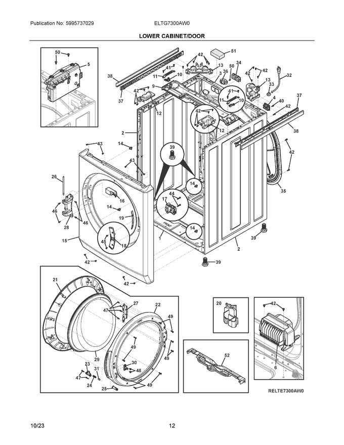Diagram for ELTG7300AW0