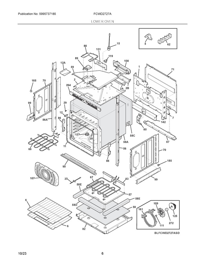 Diagram for FCWD2727ASF