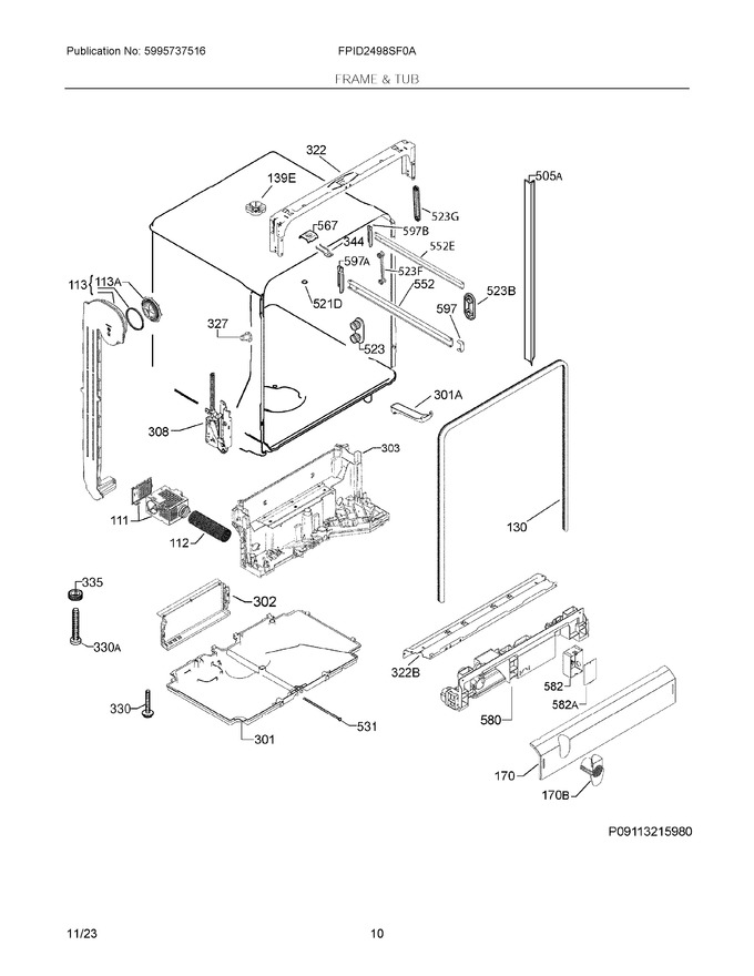 Diagram for FPID2498SF0A
