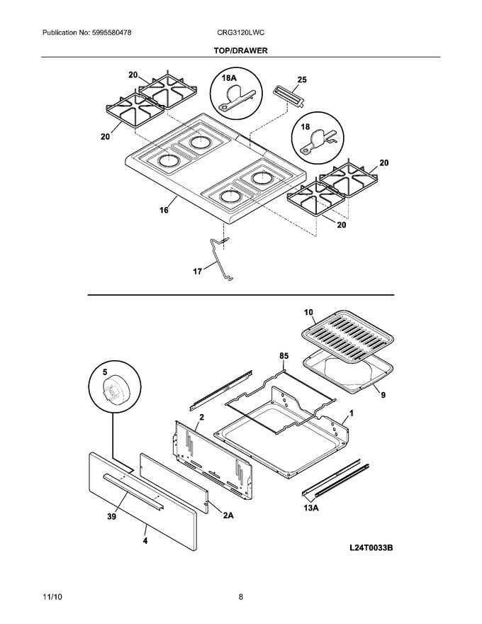 Diagram for CRG3120LWC