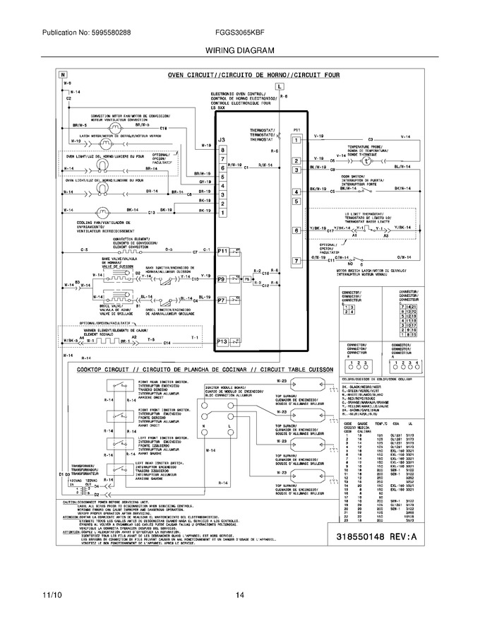 Diagram for FGGS3065KBF