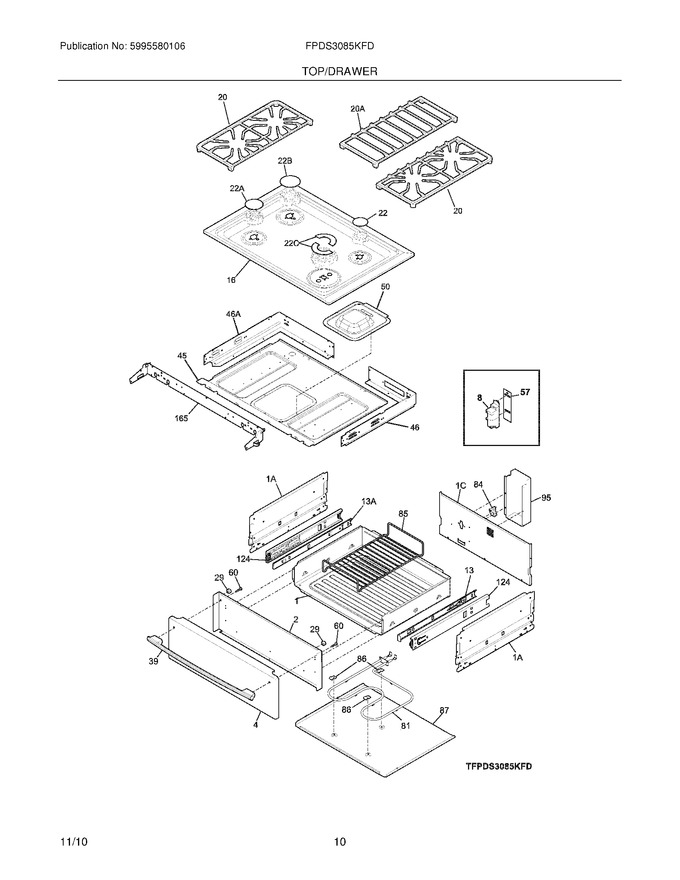 Diagram for FPDS3085KFD