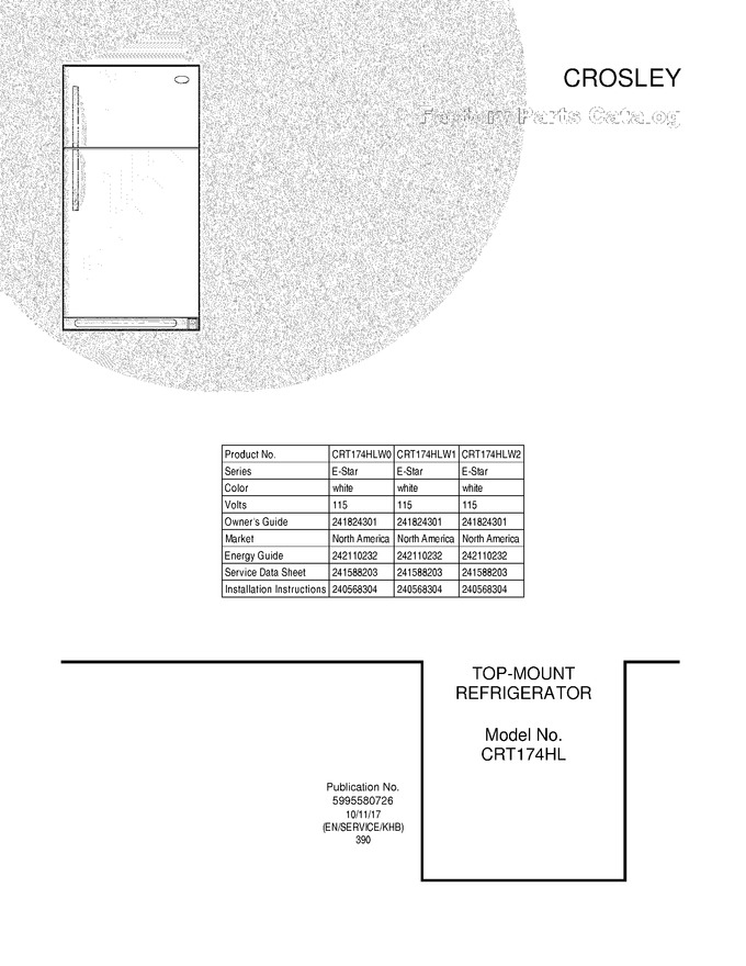 Diagram for CRT174HLW2