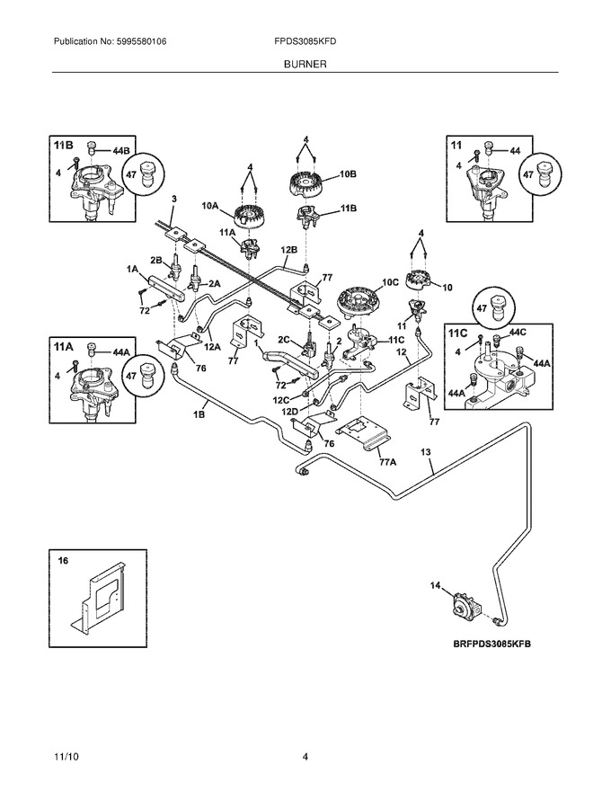 Diagram for FPDS3085KFD