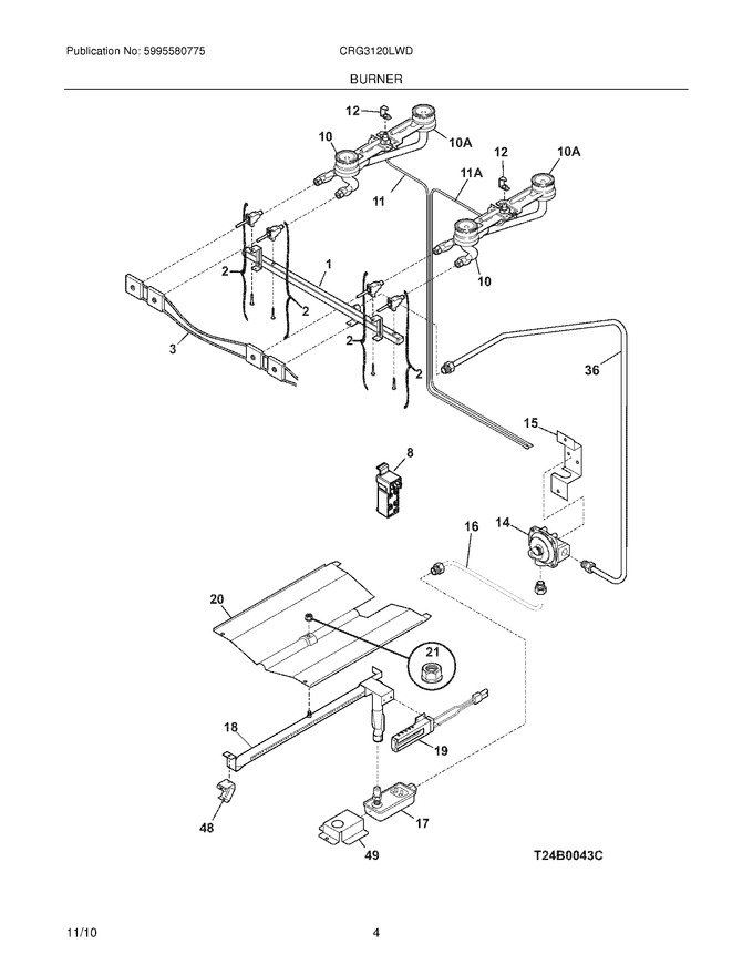 Diagram for CRG3120LWD
