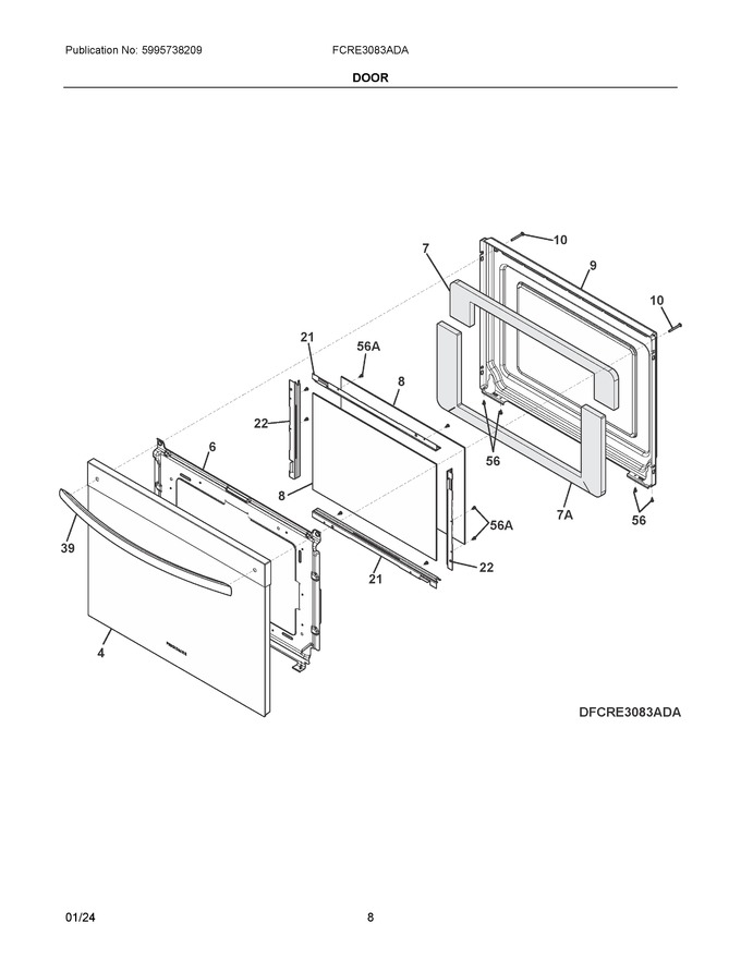 Diagram for FCRE3083ADA