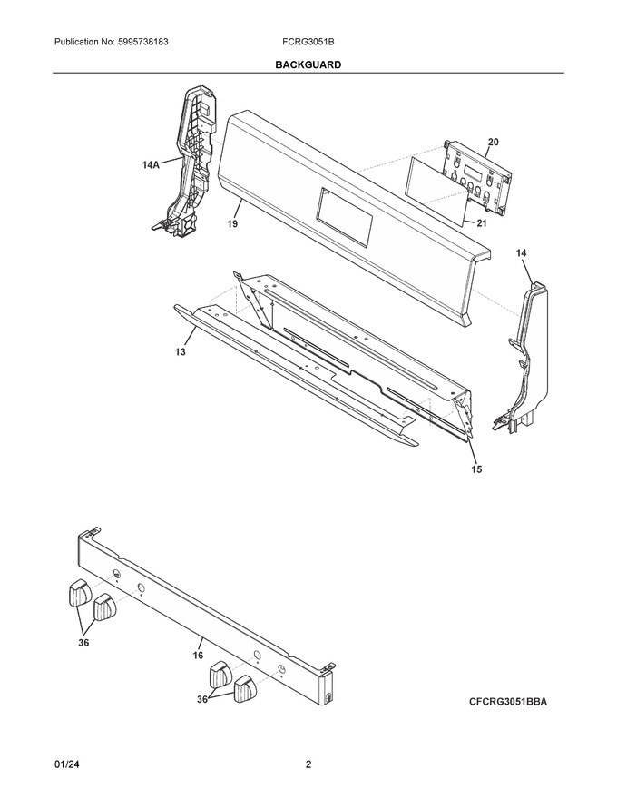 Diagram for FCRG3051BWA