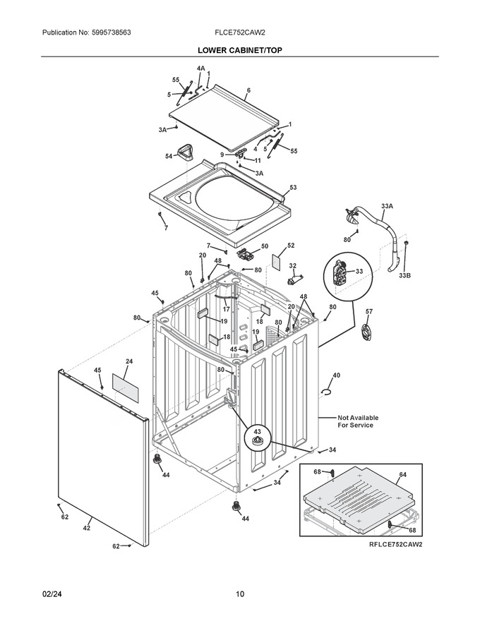 Diagram for FLCE752CAW2