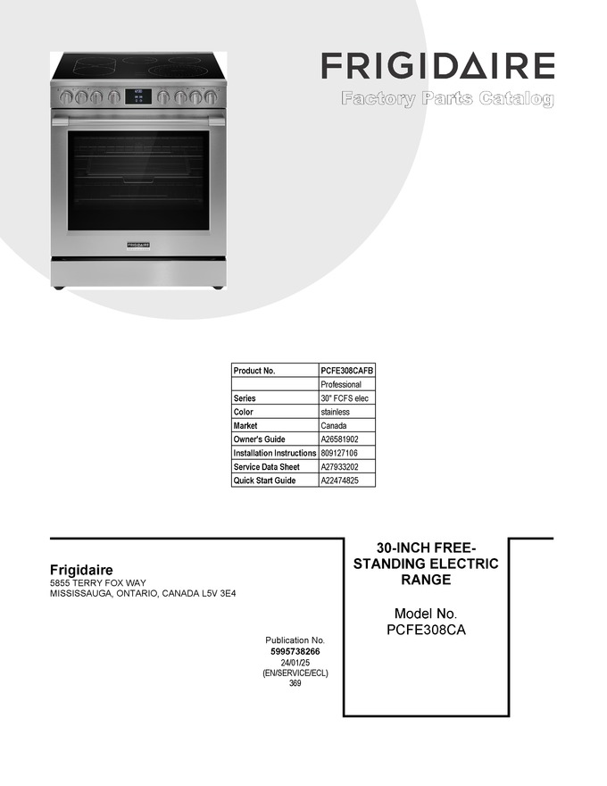 Diagram for PCFE308CAFB