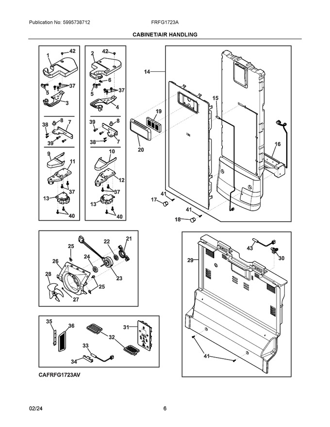 Diagram for FRFG1723AV00