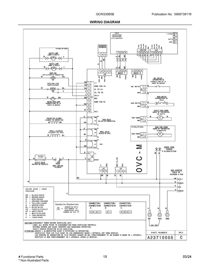 Diagram for GCRG3060BDA