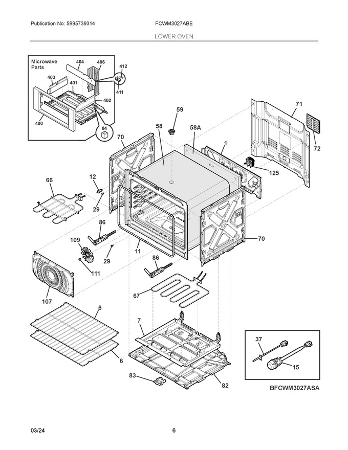 Diagram for FCWM3027ABE