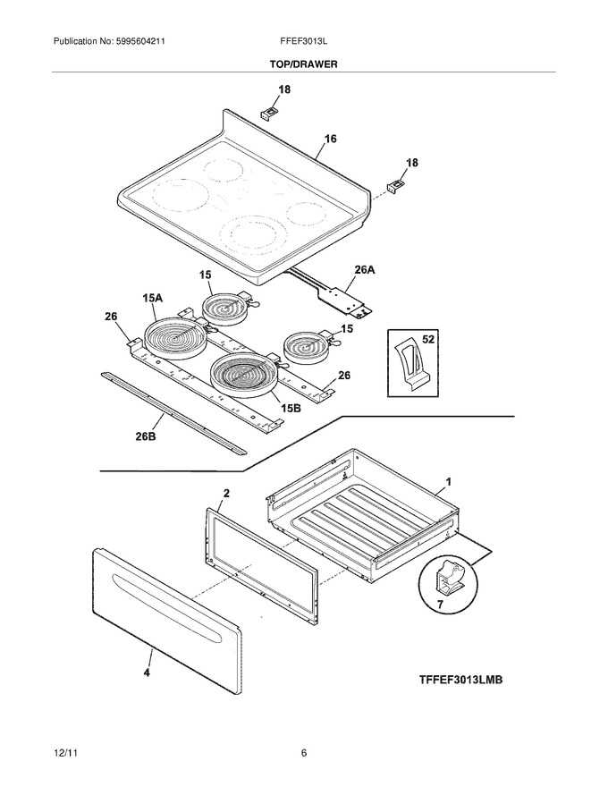 Diagram for FFEF3013LBF