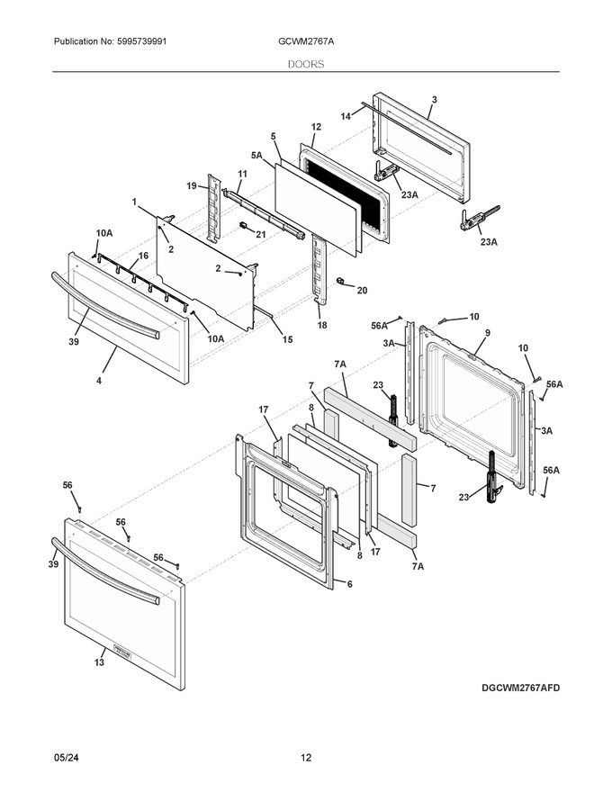 Diagram for GCWM2767AFE